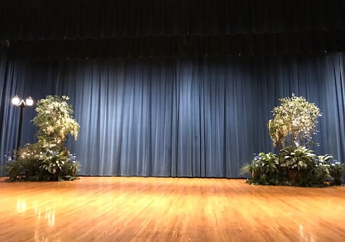 Stage Decor with Floral - Idea Gallery - Stage prop rentals